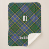 Couverture Sherpa Clan MacMillan Chasse Tartan (Devant)