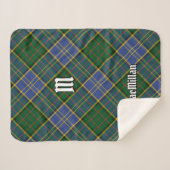 Couverture Sherpa Clan MacMillan Chasse Tartan (Devant (Horizontal))