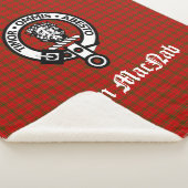 Couverture Sherpa Clan MacNab Crest Badge et Tartan (3/4)