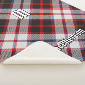 Couverture Sherpa Clan MacPherson Chasse Tartan Sherpa Blanket (3/4)