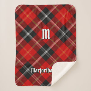 Couverture Sherpa Clan Marjoribanks Tartan