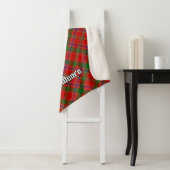 Couverture Sherpa Clan Munro Tartan (En situation)