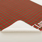 Couverture Sherpa Clan Scott Crest Badge et Tartan (3/4)