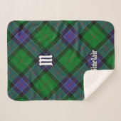 Couverture Sherpa Clan Sinclair Chasse Tartan (Devant (Horizontal))