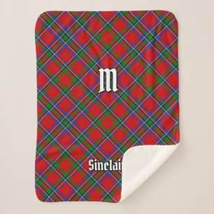 Couverture Sherpa Clan Sinclair Tartan