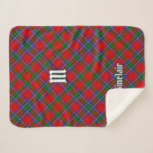 Couverture Sherpa Clan Sinclair Tartan (Devant (Horizontal))