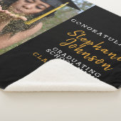 Couverture Sherpa Classe de 2020 Photo personnalisée Nom Graduation (3/4)