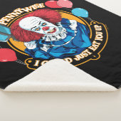 Couverture Sherpa Classic Pennywise - Je Pourrais Juste Vous Manger (3/4)