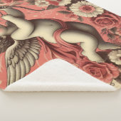 Couverture Sherpa Classic/Vintage/Retro Saint-Valentin cupide (3/4)