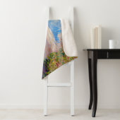 Couverture Sherpa Claude Monet - Femme avec Parasol face à gauche (En situation)