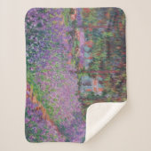 Couverture Sherpa Claude Monet | Le jardin de l'artiste à Giverny (Devant)