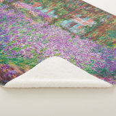 Couverture Sherpa Claude Monet - Le jardin de l'artiste à Giverny (3/4)