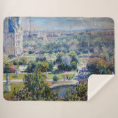 Couverture Sherpa Claude Monet - Les Jardins des Tuileries (Devant (Horizontal))