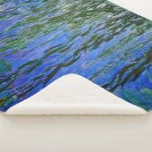 Couverture Sherpa Claude Monet - Lys d'eau avec saule plumant (3/4)