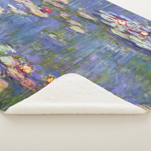 Couverture Sherpa Claude Monet - Nymphéas / Nymphéas (3/4)