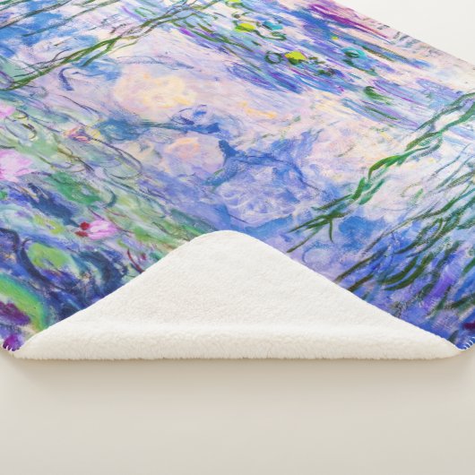 Couverture Sherpa Claude Monet - Nymphéas / Nymphéas 1919 (3/4)