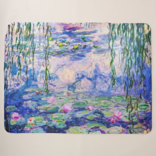 Couverture Sherpa Claude Monet - Nymphéas / Water Lilies 1919