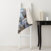 Couverture Sherpa Claude Monet - Patchwork de chefs-d'oeuvre (En situation)