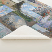 Couverture Sherpa Claude Monet - Patchwork de chefs-d'oeuvre (3/4)