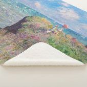 Couverture Sherpa Claude Monet - Promenade Cliff à Pourville (3/4)
