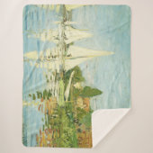 Couverture Sherpa Claude Monet. Régates à Argenteuil (Devant)