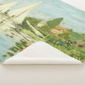 Couverture Sherpa Claude Monet. Régates à Argenteuil (3/4)