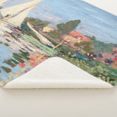 Couverture Sherpa Claude Monet - Regattas à Argenteuil (3/4)