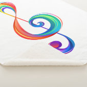 Couverture Sherpa Clé arc-en-ciel (3/4)