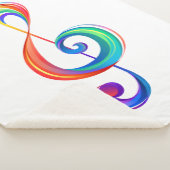 Couverture Sherpa Clé arc-en-ciel (3/4)
