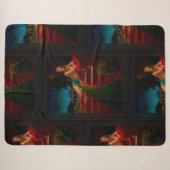 Couverture Sherpa Cléopâtre par Edward Mason Eggleston (Devant (Horizontal))