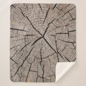 Couverture Sherpa Close up gray background texture of old weathered (Devant)