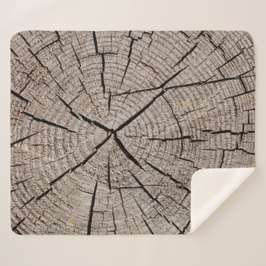 Couverture Sherpa Close up gray background texture of old weathered (Devant (Horizontal))