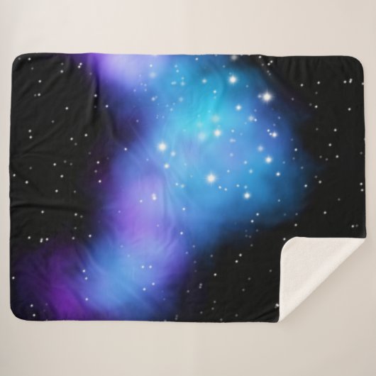 Couverture Sherpa Clouages spatiaux Galaxy Starlight (Devant (Horizontal))