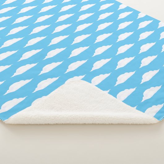 Couverture Sherpa Clouds KiniArt Sherpa Blanket (3/4)