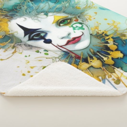 Couverture Sherpa Clown Sherpa Blanket (3/4)