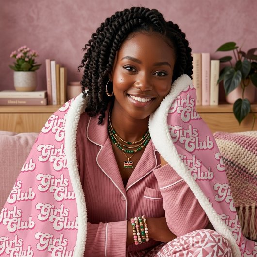 Couverture Sherpa Club de filles