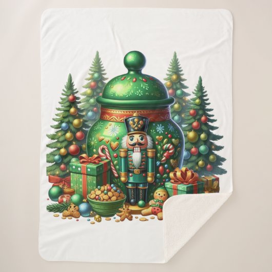 Couverture Sherpa Cobertor (Blanket) Sherpa Quebra-Nozes (Devant)