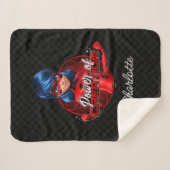 Couverture Sherpa Coccinelle | Pouvoir de création Sherpa Blanket (Devant (Horizontal))