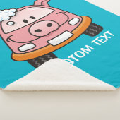 Couverture Sherpa Cochon de lavage de voiture (3/4)
