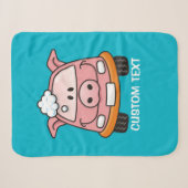 Couverture Sherpa Cochon de lavage de voiture (Devant (Horizontal))