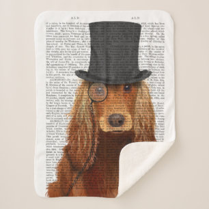 Couverture Sherpa Cocker Spaniel, Hound officiel et Casquette
