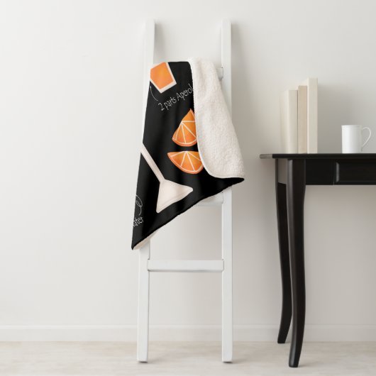 Couverture Sherpa Cocktail Aperol Spritz (En situation)