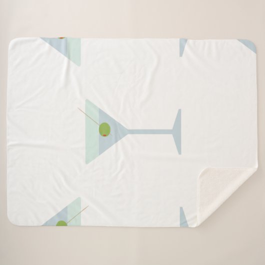 Couverture Sherpa cocktail martini (Devant (Horizontal))