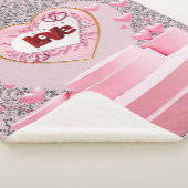 Couverture Sherpa Coeur d'amour (3/4)