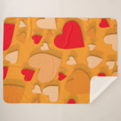 Couverture Sherpa Coeur de papier décoratif 7 (Devant (Horizontal))