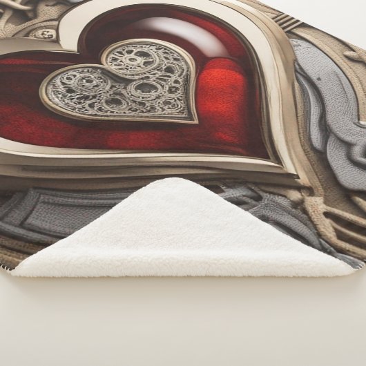 Couverture Sherpa Coeur Steampunk - Amour mécanique complexe (3/4)