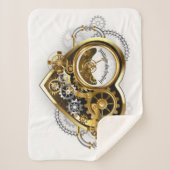 Couverture Sherpa Coeur vapeur avec un manomètre (Devant)