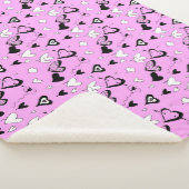 Couverture Sherpa Coeurs (3/4)