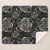 Couverture Sherpa Coeurs beaucoup Motif (Devant (Horizontal))