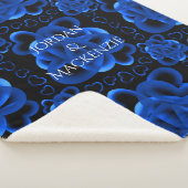 Couverture Sherpa Coeurs beaucoup Motif (3/4)